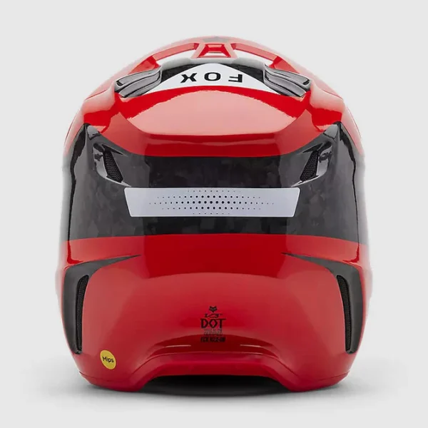 Casco Moto V3 RS Infinite Rojo Fox - Imagen 4
