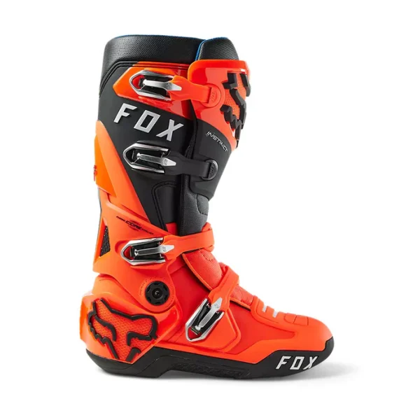 Botas Moto Instinct Naranjo Fox - Imagen 2