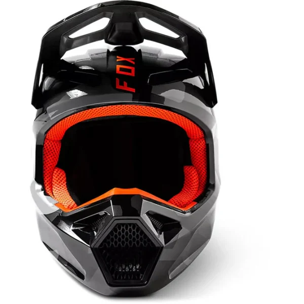 Casco Moto V1 Bnkr Camo Negro Fox - Imagen 4