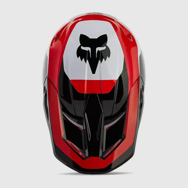 Casco Moto V1 Nitro Rojo Fox - Imagen 3