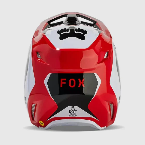 Casco Moto V1 Nitro Rojo Fox - Imagen 5