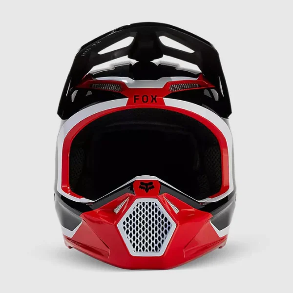 Casco Moto V1 Nitro Rojo Fox - Imagen 2