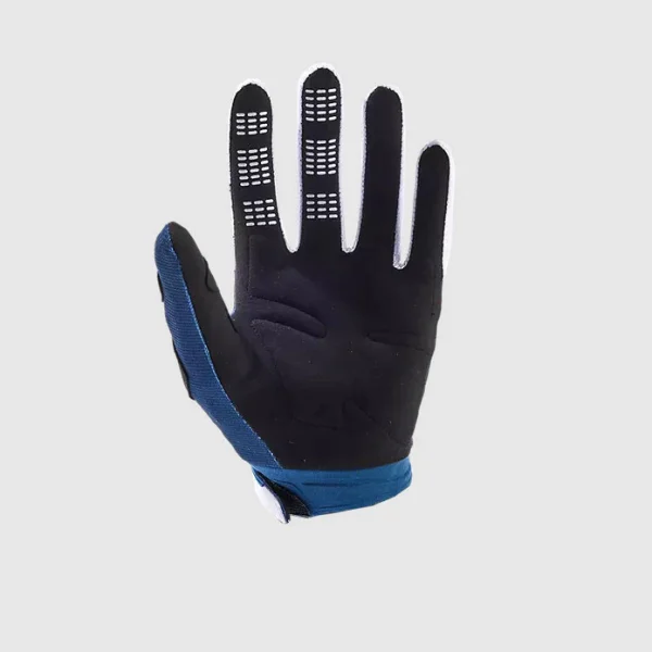 Guantes Moto 180 Flora Azul Fox - Imagen 2