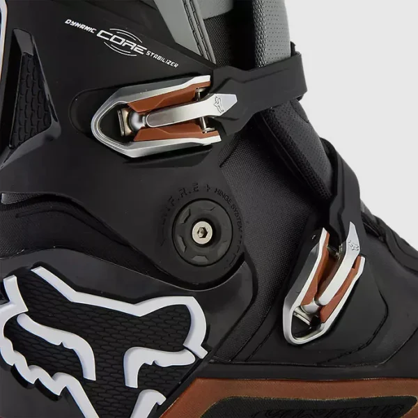 Botas Moto Instinct Negro/Gris/Cafe Fox - Imagen 4