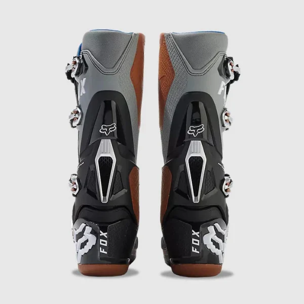Botas Moto Instinct Negro/Gris/Cafe Fox - Imagen 5