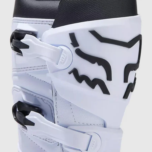 Botas Moto Niño Comp Blanco Fox - Imagen 3