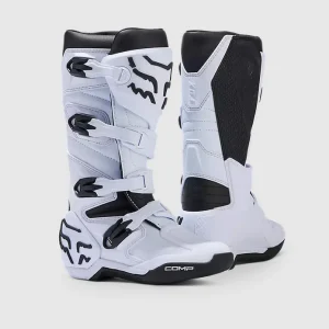 Botas Moto Niño Comp Blanco Fox