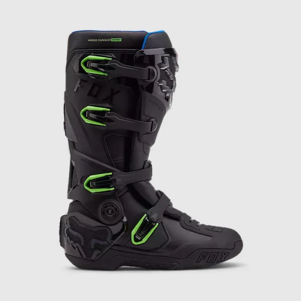 Botas Moto Instinct Edición Limitada 50 Años Negro/Verde Fox - Imagen 2