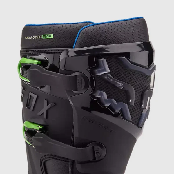 Botas Moto Instinct Edición Limitada 50 Años Negro/Verde Fox - Imagen 3