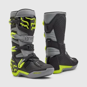 Botas Moto Niño Comp Gris Fox