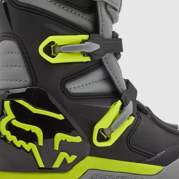 Botas Moto Niño Comp Gris Fox - Imagen 4