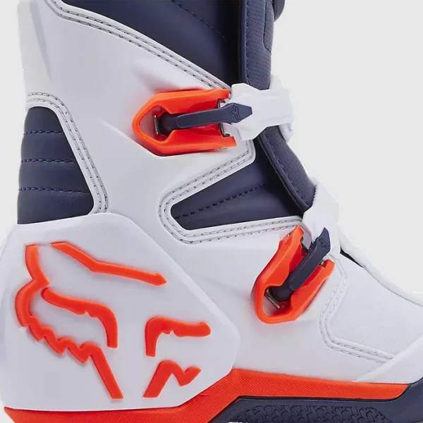 Botas Moto Comp Blanco/Morado Fox - Imagen 3