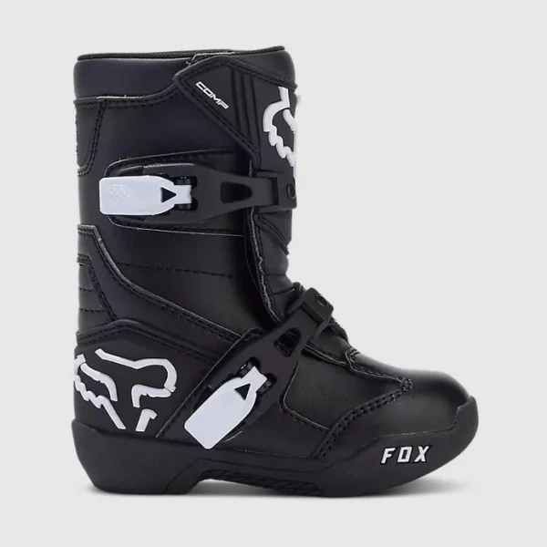 Botas Moto Niño Comp Negro Fox - Imagen 3