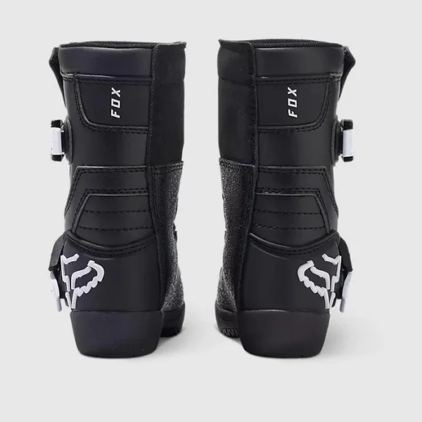 Botas Moto Niño Comp Negro Fox - Imagen 2