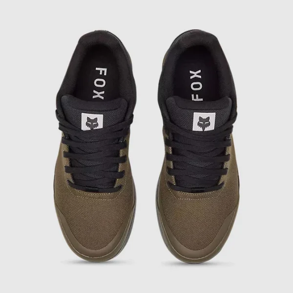 Zapatillas Bicicleta Union Canvas Verde Fox - Imagen 3