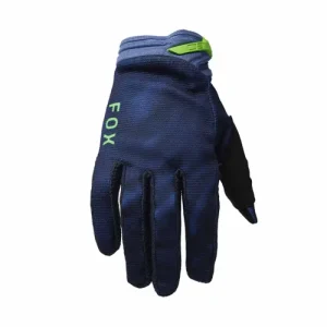 Guantes Moto Niño180 Taunt Azul Marino Fox