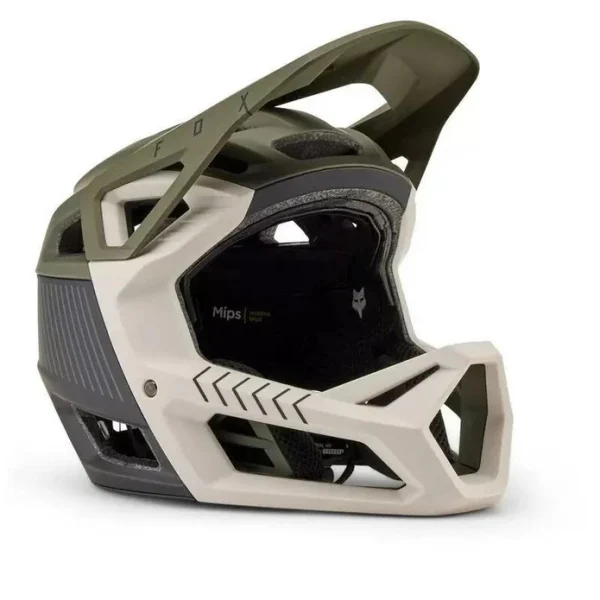 Casco Bicicleta Proframe RS Mash Verde Oliva Fox