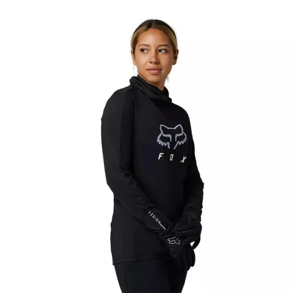 Polera Moto Mujer Ranger Drive Negro Fox - Imagen 2