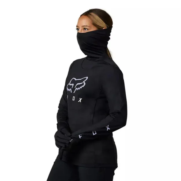 Polera Moto Mujer Ranger Drive Negro Fox - Imagen 3