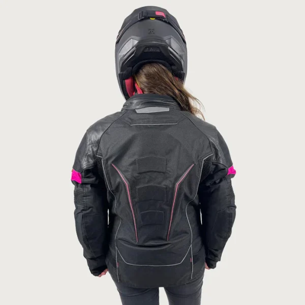 Chaqueta Moto Calle Streetflow Apex Negro Kmz - Imagen 3