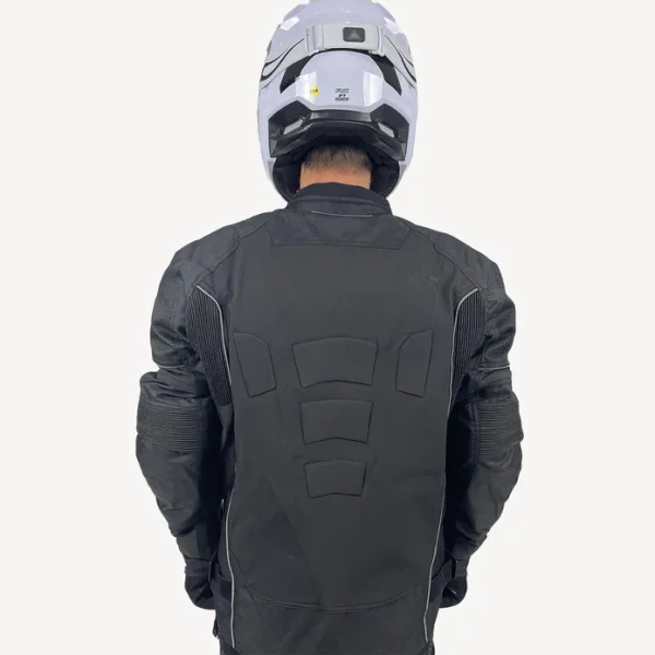 Chaqueta Moto Calle Warm Apex Negro Kmz - Imagen 2