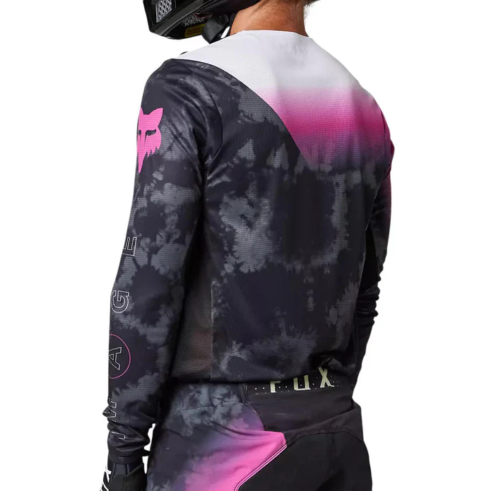 Polera Moto Flexair Detonate Negro Fox - Imagen 2