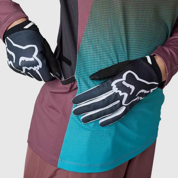 Polera Moto Mujer Ranger Drive Krux SXS Con Cuello Café Fox - Imagen 5