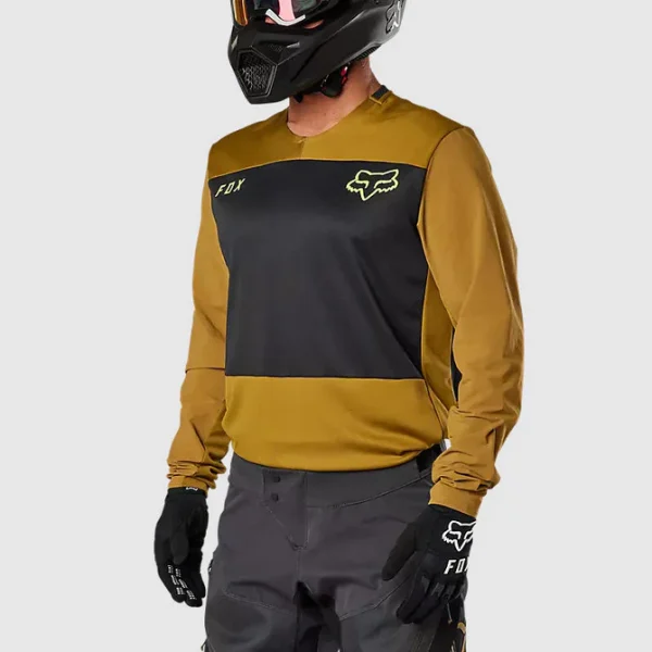 Polera Moto Defend Offroad Camel Fox - Imagen 2