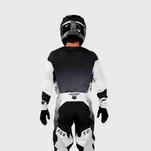 Polera Moto 360 Revise Negro/Blanco Fox - Imagen 3