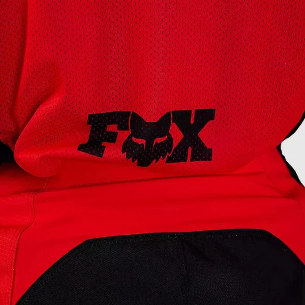 Polera Moto 360 Streak Rojo Fox - Imagen 3