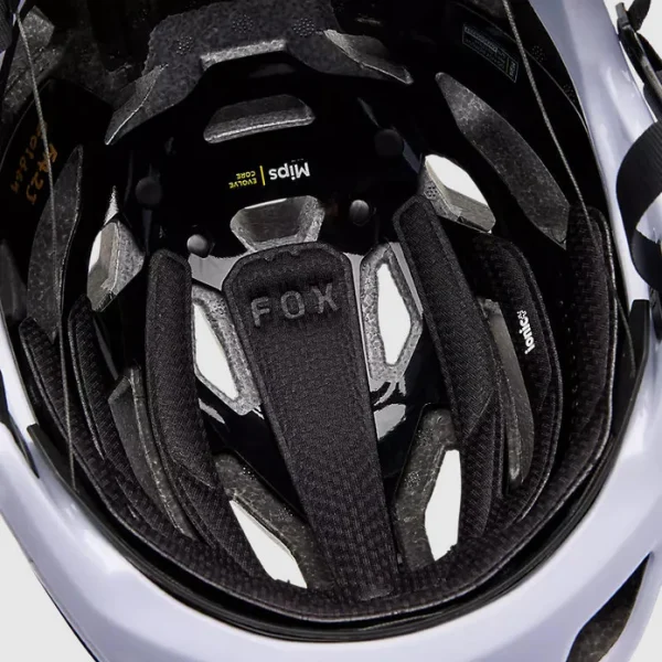 Casco Bicicleta Crossframe Pro Blanco Fox - Imagen 5