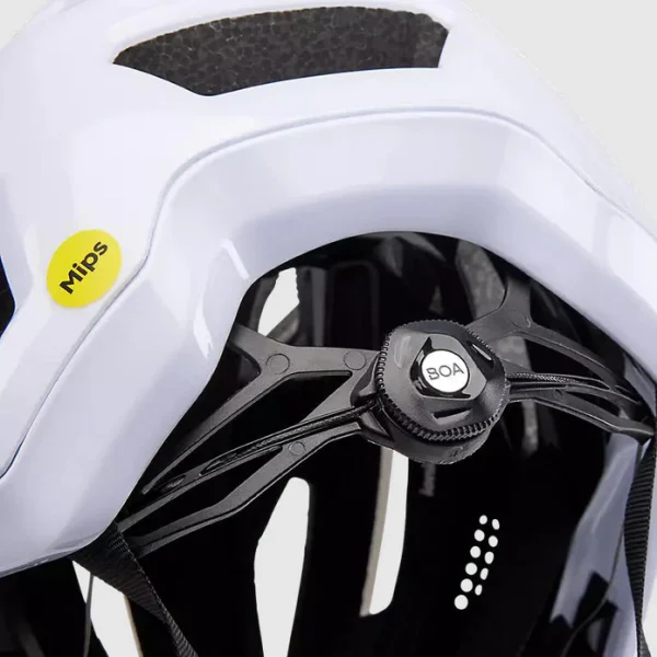 Casco Bicicleta Crossframe Pro Blanco Fox - Imagen 8