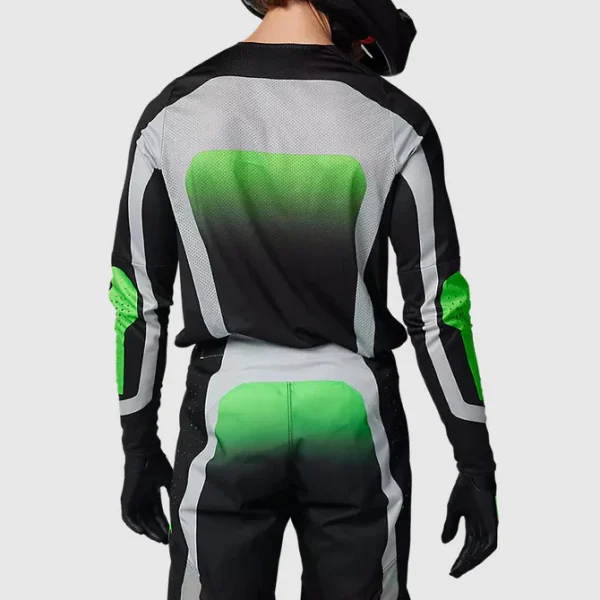 Polera Moto 360 Edición Limitada 50 Años Negro/Verde Fox - Imagen 4