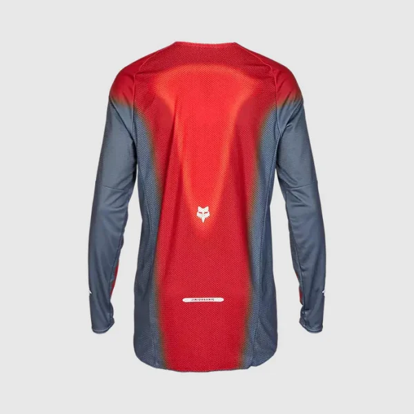 Polera Moto 360 Volatile Gris/Rojo Fox - Imagen 2