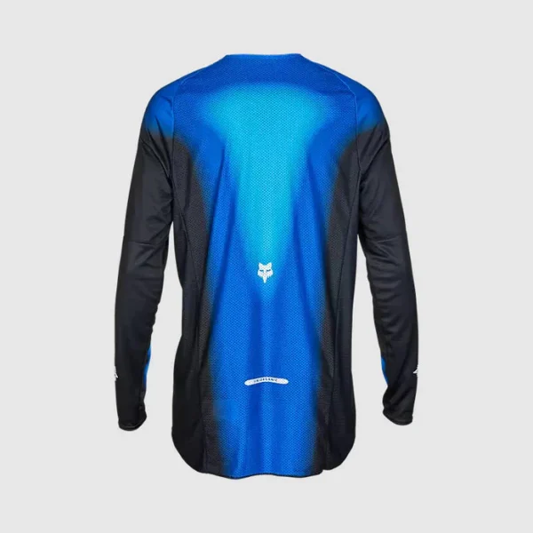 Polera Moto 360 Volatile Negro/Azul Fox - Imagen 2