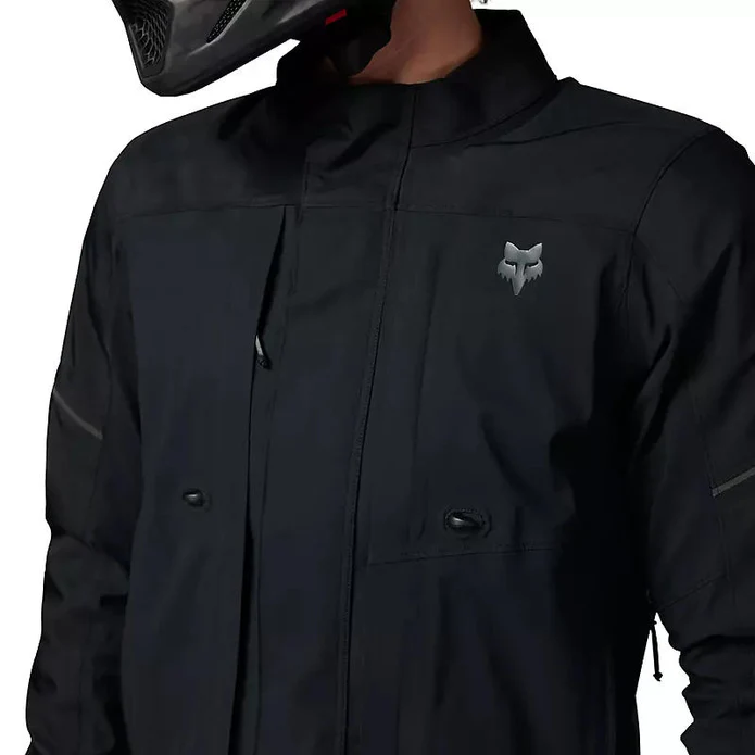 Chaqueta Moto Ranger GORE-TEX ADV Impermeable Negro Fox - Imagen 2