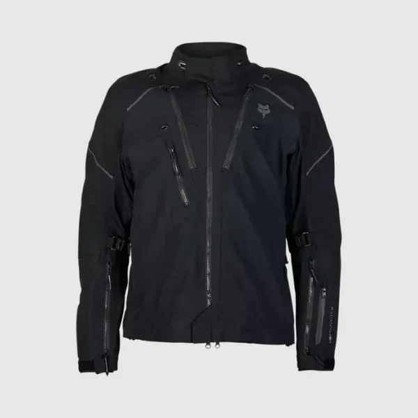 Chaqueta Moto Defend GORE-TEX ADV Impermeable Negro Fox