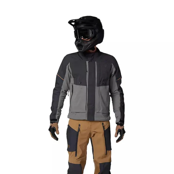 Chaqueta Moto Ranger GORE-TEX ADV Impermeable Gris Fox - Imagen 4