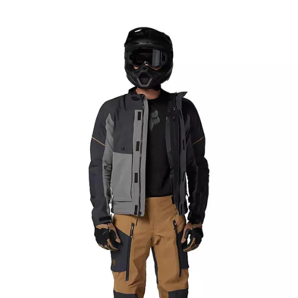 Chaqueta Moto Ranger GORE-TEX ADV Impermeable Gris Fox - Imagen 2