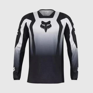 Polera Moto 180 Lean Negro/Blanco Fox