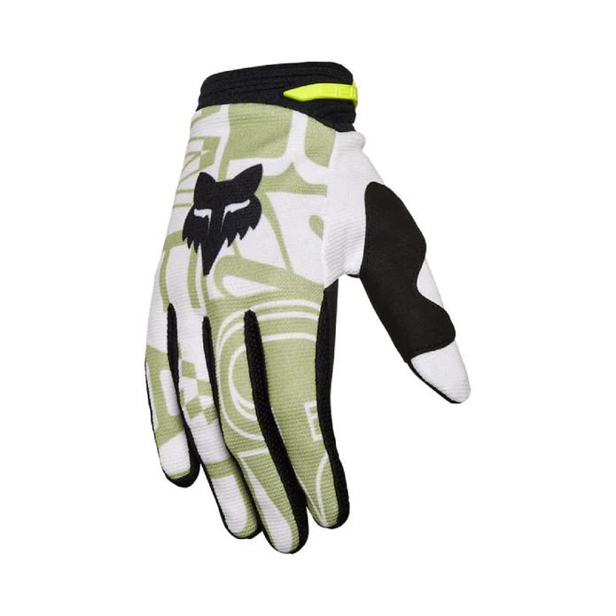 Guantes Moto 180 Race Spec Verde Fox