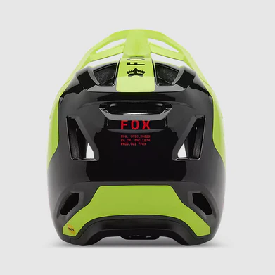 Casco Bicicleta New Rampage Barge Amarillo Fox - Imagen 5