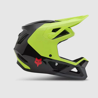 Casco Bicicleta New Rampage Barge Amarillo Fox - Imagen 2