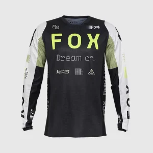 Polera Moto 180 Race Spec Verde/Negro Fox