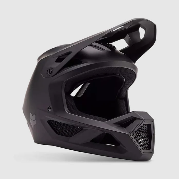 Casco Bicicleta Niño New Rampage Mate Black Negro Mate Fox