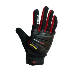 Guantes Moto Calle Amara Rojo KMZ