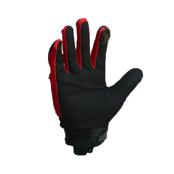 Guantes Moto Calle Amara Rojo KMZ - Imagen 2