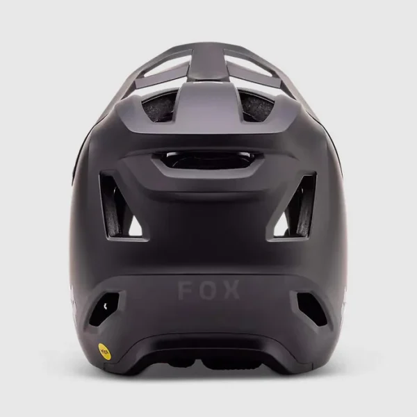 Casco Bicicleta New Rampage Mate Negro Fox - Imagen 5
