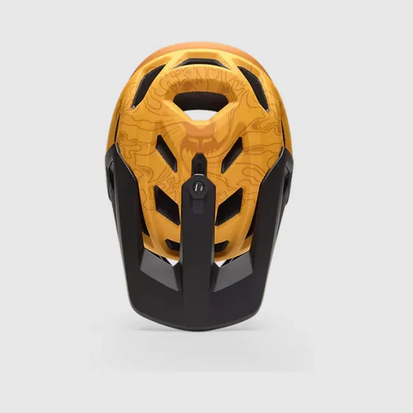 Casco Bicicleta New Proframe Frecuency Amarillo Fox - Imagen 4