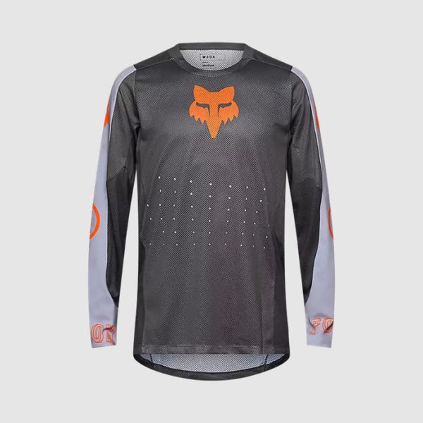 Polera Moto Off-Road Ranger Air Gris Fox